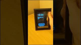 DIY Smart Mirror with an old phone.#engineering #science #lifehack