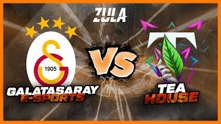 TEA`HOUSE VS GALATASARAY ESPORTS | ÇEKİŞMELİ REKABET MAÇI | ZULA #zulaoyun