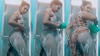 bathing vlog, desi bath 480p