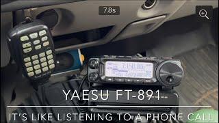 Yaesu FT-891: It’s Like Listening To A Phone Call