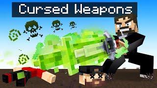 Using CURSED Weapons in Minecraft