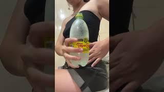 angie stuffs her belly 1