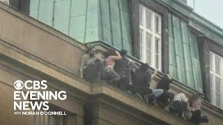 At least 14 killed in shooting at Prague university