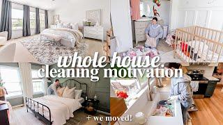 NEW CLEAN WITH ME, ORGANIZE, DECLUTTER | CLEANING MOTIVATION 2024 + We Moved!