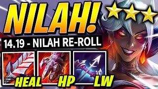 EASY NILAH RE-ROLL STRATEGY in TFT Ranked! - Best Comps | Patch 14.19 | Teamfight Tactics Guide