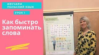 Польский язык как быстро запоминать слова