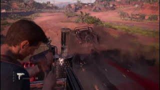 Uncharted 4 different encounters and action set pieces