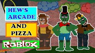 HOW To Find Badges on Hews Arcade and Pizza in Roblox!