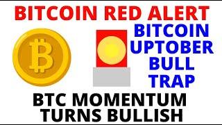 Bitcoin Red Alert:  BITCOIN UPTOBER BULL TRAP FORMING  - BTC Momentum Signals Turning Bullish Again