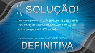 TELA AZUL no Windows 10 - SOLUÇÃO DEFINITIVA PARA TODOS OS ERROS