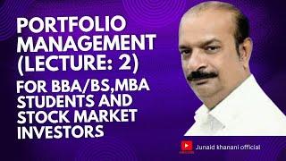 Portfolio Management (Lecture 2 in Urdu/Hindi)Calculate Stock Risk and Historic Return