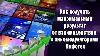 Как получить максимальный результат от взаимодействия  с эниомодуляторами Инфотех