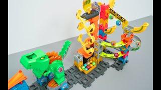 Vtech Marble Rush Magnetic Dino Adventure | Launch  Marbles | Construction Toys | LEGO Combination