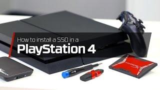 How to upgrade the PS4 with a SSD - HyperX