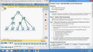 5.3.1.3 Packet Tracer - Identify MAC and IP Addresses