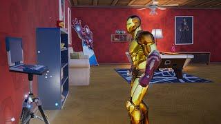 *NEW* Fortnite SECRET "Stark Fan Club" Iron Man Quests (Map Location + Challenge Guide)