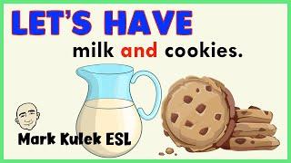 And (in addition) - let's have ... (food pairings) | English speaking practice - Mark Kulek ESL