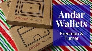 Andar Wallets EDC Update- First impressions of these minimalist wallets for your Everday Carry