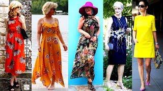 STYLISH DRESSES SUMMER 2020 FOR WOMEN OVER 50 | CHIC SUMMER 50+