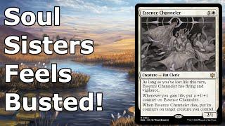 HOW DID I MISS THIS BLOOMBURROW CARD?!  Souls Sisters (Lifegain Deck- Legacy MTG)