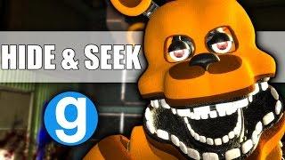 Fredbear's Pill Pack Hide and Seek with Subs | Five Nights at Freddy's Garry's Mod (Sandbox)