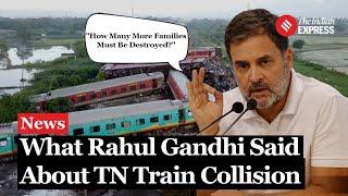 Mysore Darbhanga Express Accident: Rahul Gandhi Slams Centre After Tamil Nadu Train Collision