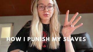 4 Ways To Punish A Slave (Bedroom edition)