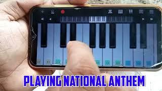 National Anthem in Piono || Walk band || Vivek Telugu Library