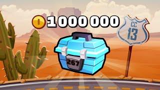  LVL 250+ BIGGEST ADVENTURE CHEST EVER!!! - Hill Climb Racing 2