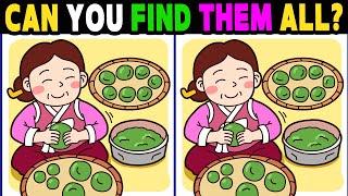 Spot The Difference: Spot the 3 Differences | Brain Training 【Normal】 #977