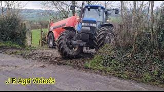 Getting my slurry out before the rain