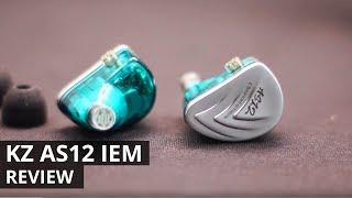 KZ AS12 - 6 Balanced Armature 12 Units IEM REVIEW