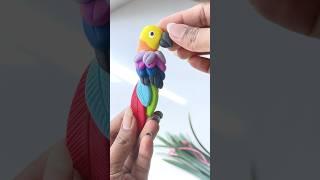 Parrot  Tutorial #shorts #jennahandcrafts #jennaclays