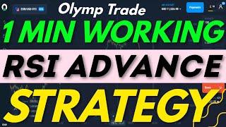 Olymp Trade RSI  Strategy- Olymptrade 1 min working strategy | O2Help