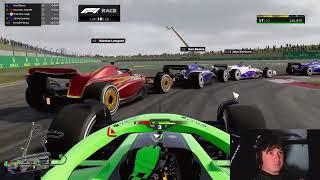 My final league race on F1 24 - WOR Finale highlights (new pedals)