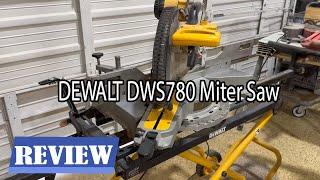 DEWALT DWS780 Saw Review - Watch before you buy: Saw & Stand worth it?