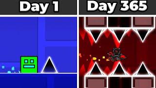 From Stereo Madness to an EXTREME DEMON (Geometry Dash)