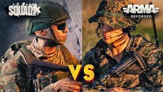 Порівняння SQUAD vs ARMA Reforger  У чому РЕАЛЬНА відмінність?