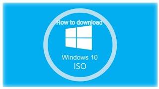 How to download official Windows10 ISO file to make bootable USB disk for easy installation