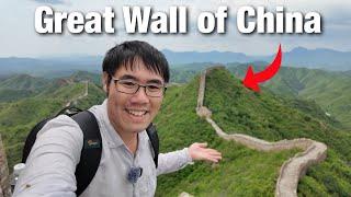 Walking 3 Hours on the Great Wall of China Most Beautiful Section | Jinshanling