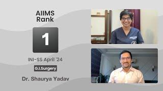 INISS Apr’24 G I Surgery, AML 1 Dr. Shaurya Yadav with Dr Rohan Khandelwal