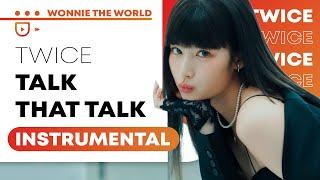 TWICE - Talk That Talk | Official Instrumental