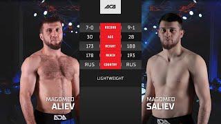 Магомед Алиев vs. Магомед Салиев | Magomed Aliev vs. Magomed Saliev | ACA YE 39