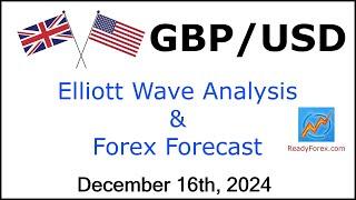 GBP USD Elliott Wave Analysis | Forex Forecast | December 16, 2024 | GBPUSD Analysis Today