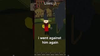 [YBA] Fighting A LEADERBOARD Player TWICE #shorts