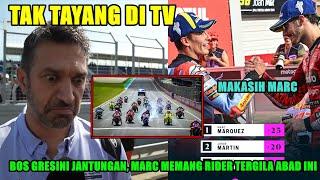 GILA, BERITA MOTOGP HARI INI, MINGGU 20 OKTOBER 2024, BOS MARQUEZ JANTUNGAN BAN SLIP MOTOGP 2024