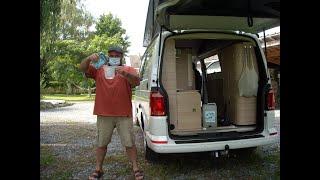 NETTOYAGE DU RESEAU D'EAU AU RETOUR DES VACANCES, SUR KEPLER ONE /STYLEVAN DURBAN OU CAMPING CAR