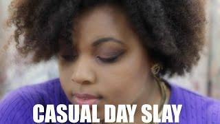 Casual Day Slay Makeup Tutorial