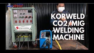 How to adjust the welding bead in our KORWELD CO2/MIG Welding Machine?