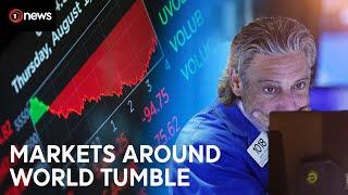 What does the global stock market plunge mean for KiwiSaver? | 1News on TVNZ+